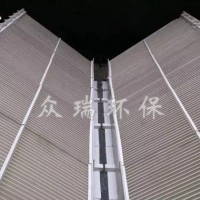 吉林屋脊式除雾器加工厂家-众瑞环保设备公司订制屋脊式除雾器