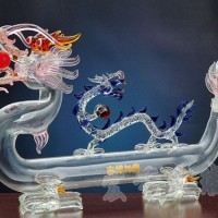 江苏手工工艺酒瓶企业_河间宏艺玻璃制品厂家定做空心造型酒瓶