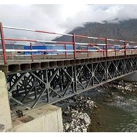 山西太原贝雷桥「沧顺路桥」贝雷片/钢便桥租赁