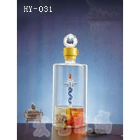 山西工艺玻璃酒瓶加工企业|宏艺玻璃制品公司厂家直营红酒酒瓶