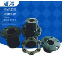 山东膜片联轴器_速鸿机械生产双膜片锁紧胀套锥套式膜片联轴器